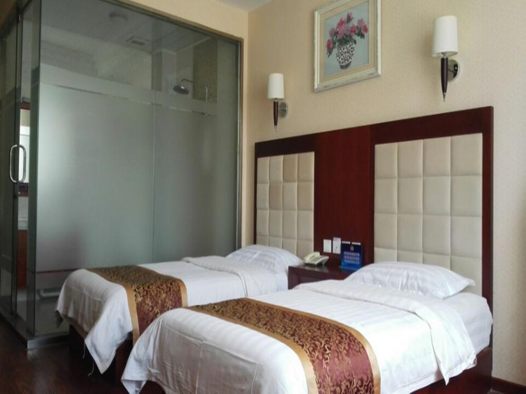 Beijing Gongmei Blue Peacock Business Hotel Kamer foto